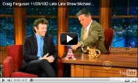 Майкл Шин в программе «The Late Late Show»